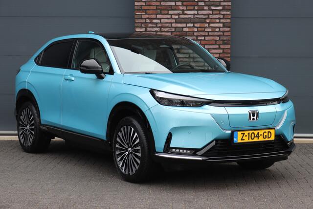 Honda - E Elegance 69 kWh | Panoramadak | Adaptieve Cruise Control | Verwarmd Stuurwiel | Leder | Surround Camera | Apple Carplay/Android Auto | Dodehoekassistent | Stoelverwarming |