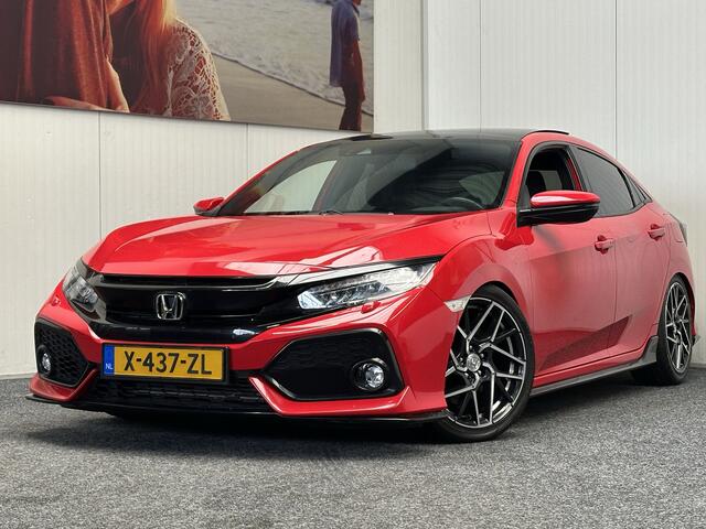 Honda CIVIC 1.5 i-VTEC SPORT 183 PK !!! NAVIGATIE ADAPTIVE CRUISE CONTROL PANORAMA SCHUIF/KANTELDAK APPLE CARPLAY/ANDROID RIJSTROOKSENSOREN KEYLESS GO ZEER MOOI !! 3010