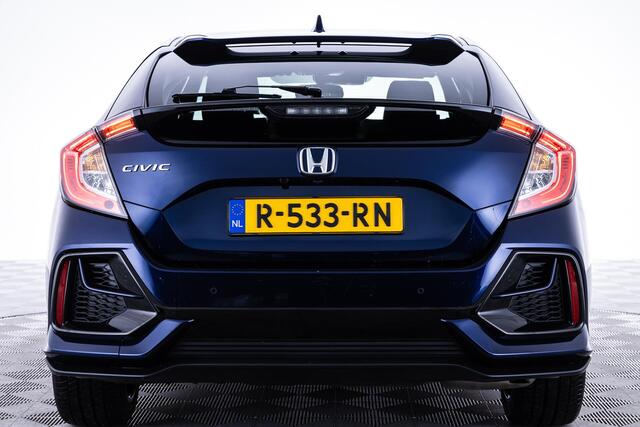 Honda CIVIC 1.0 i-VTEC Elegance | Adapaptive Cruise Control | Rijstrookbegeleiding | Parkeersensoren V+A | Full Led | Navigatie | Achteruitrijcamera | Stoelverwarming |