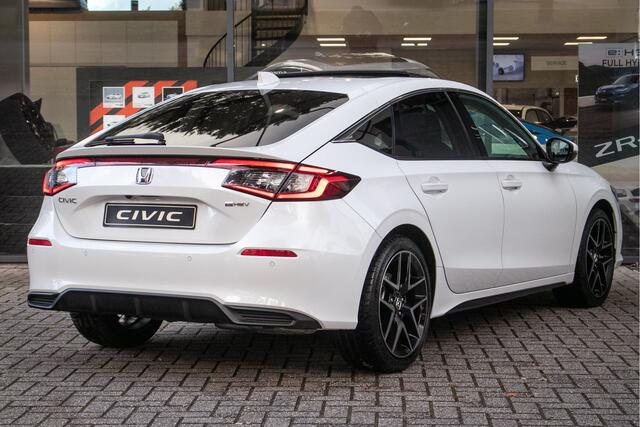 Honda CIVIC 2.0 e:HEV Advance - Cons. prijs rijklaar | Schuifdak | Navi | Leder
