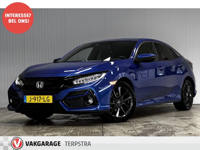Honda CIVIC 1.0 i-VTEC Business Edition/ Zwarte Hemel!/ LED Koplampen/ Camera/ Apple+Android/ DAB+/ Lane-Assist/ 17''LMV/ Clima/ Navi/ Cruise.Adaptief/ Bluetooth/ Multi.LEDER.Stuur/ Elek.Pakket/ Isofix/ PDC V+A.