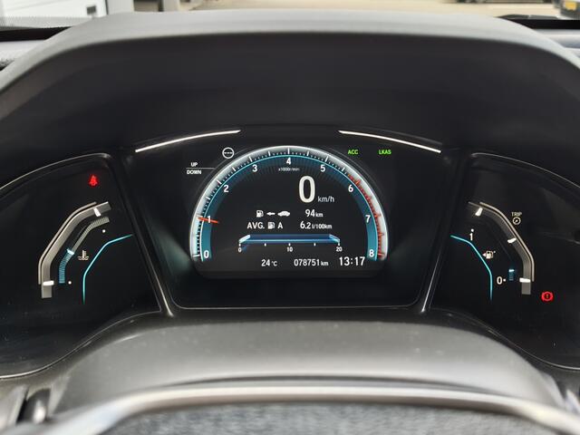 Honda CIVIC 1.0 i-VTEC Elegance | Sensoren v/a | Stoelverwarming | Navi