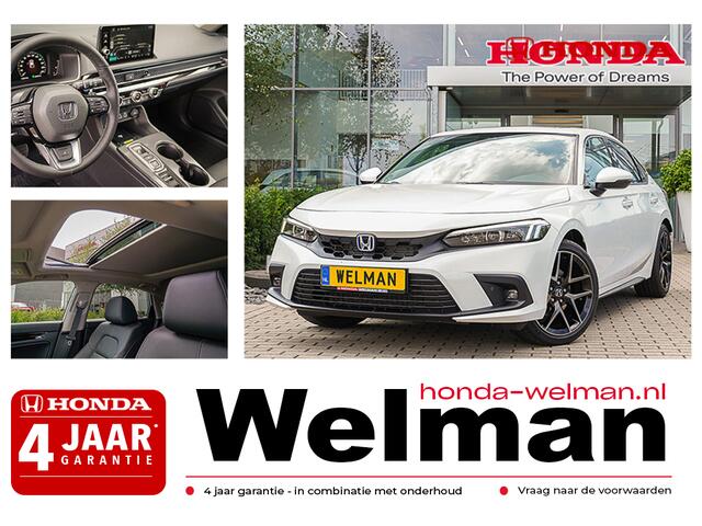Honda CIVIC 2.0i e:HEV ADVANCE - PANORAMADAK - LEDER - FULL HYBRID