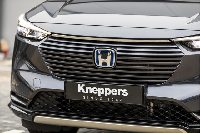 Honda HR-V 1.5 e:HEV Advance Dodehoekdetectie, Elek.achterklep, Stoel + Stuur verwarmd , All-in Rijklaarprijs