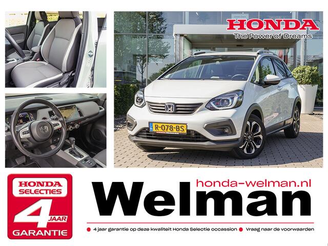 Honda JAZZ 1.5i e:HEV CROSSTAR - FULL HYBRID - AUTOMAAT - CAMERA