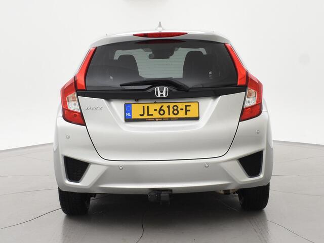Honda JAZZ 1.3 i-VTEC AUT. ELEGANCE + AFN. TREKHAAK | CAMERA | NAVIGATIE | PARKEERSENSOREN | CLIMATE | CRUISE CONTROL