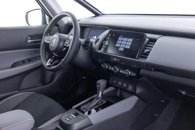 Honda JAZZ 1.5 e:HEV Advance Sport | NIEUWE AUTO | FULL HYBRID | DIRECT LEVERBAAR | AUTOMAAT | VERWARMD STUURWIEL | ACHTERUITRIJCAMERA |