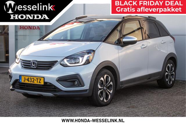 Honda JAZZ 1.5 e:HEV Crosstar Afn. draaghaak | Illumination pack | Carplay | Adpt. Cruise