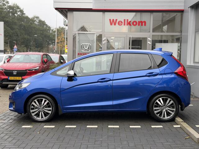 Honda JAZZ 1.3 i-VTEC Elegance AUTOMAAT | GEEN AFLEVERKOSTEN | Parkeersensoren V+A, Dodehoekdetectie, Navigatie