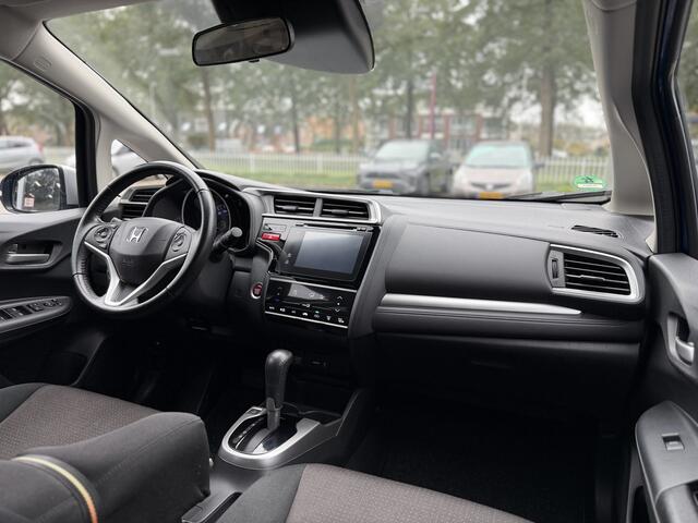 Honda JAZZ 1.3 i-VTEC Elegance AUTOMAAT | GEEN AFLEVERKOSTEN | Parkeersensoren V+A, Dodehoekdetectie, Navigatie