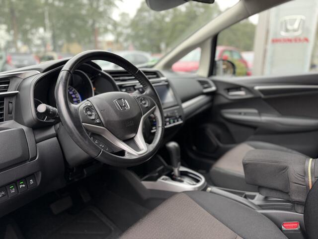 Honda JAZZ 1.3 i-VTEC Elegance AUTOMAAT | GEEN AFLEVERKOSTEN | Parkeersensoren V+A, Dodehoekdetectie, Navigatie
