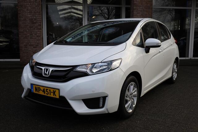 Honda JAZZ 1.3 i-VTEC Comfort TREKHAAK STOELVERWARMING CRUISE AIRCO BT-TELEFOONVERB. 2xPDC LMV NAP DEALERONDERHOUDEN