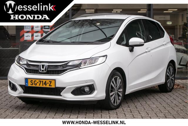 Honda JAZZ 1.3 i-VTEC Elegance 5 Drs - Dealer ond. | Navigatie | Trekhaak | Magic seats