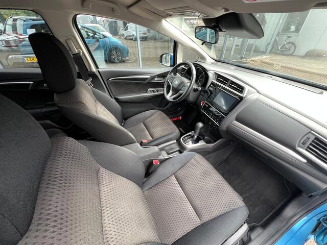 Honda JAZZ 1.3 i-VTEC Elegance | AUTOMAAT | NAVIGATIE | 1E EIGENAAR | CLIMATE CONTROL | CRUISE CONTROL | VOLLEDIG DEALER ONDERHOUDEN | 16 INCH LMV | STOEL VERWARMING |