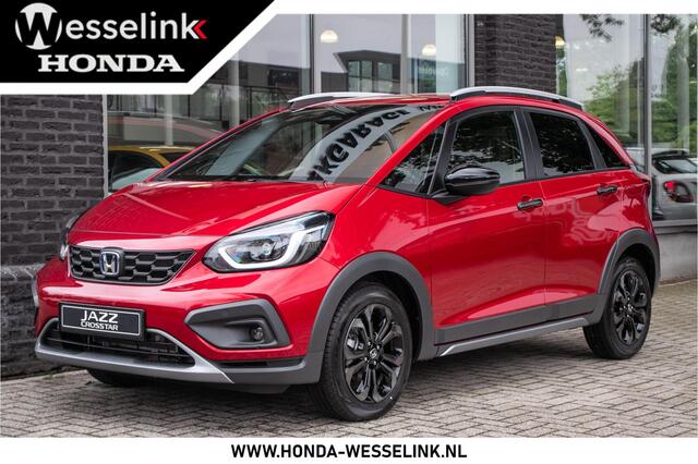 Honda JAZZ 1.5 e:HEV Advance Crosstar - Cons.prijs rijklr | Afn. trekhaak | Honda Sensing | Apple cp/Android auto