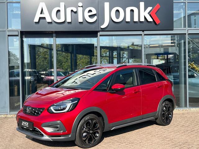 Honda JAZZ 1.5 e:HEV Advance Crosstar NIEUW | AUTOMAAT | NAVI | APPLE CARPLAY | ANDROID AUTO | STOEL + SUURVERWARMING | ACC | ACHTERUITRIJCAMERA |