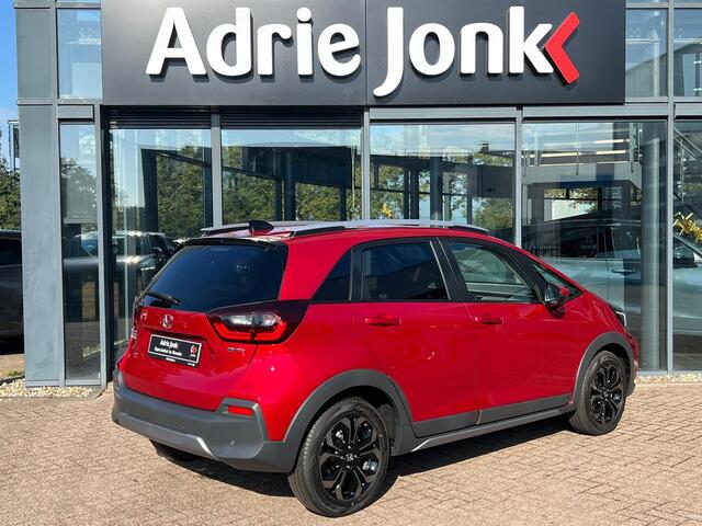 Honda JAZZ 1.5 e:HEV Advance Crosstar NIEUW | AUTOMAAT | NAVI | APPLE CARPLAY | ANDROID AUTO | STOEL + SUURVERWARMING | ACC | ACHTERUITRIJCAMERA |
