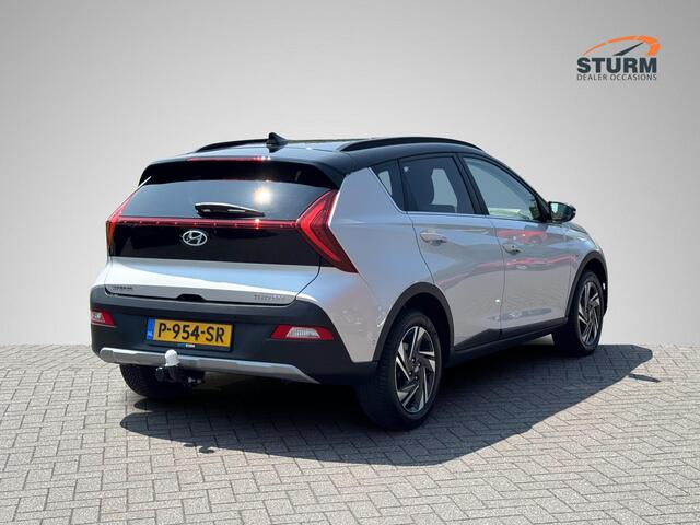 Hyundai Bayon 1.0 T-GDI Premium Automaat | Trekhaak | Navigatie | Camera | BOSE Audio | LED Koplampen | Adapt. Cruise Control | Stuur- + Stoelverwarming | Rijklaarprijs!