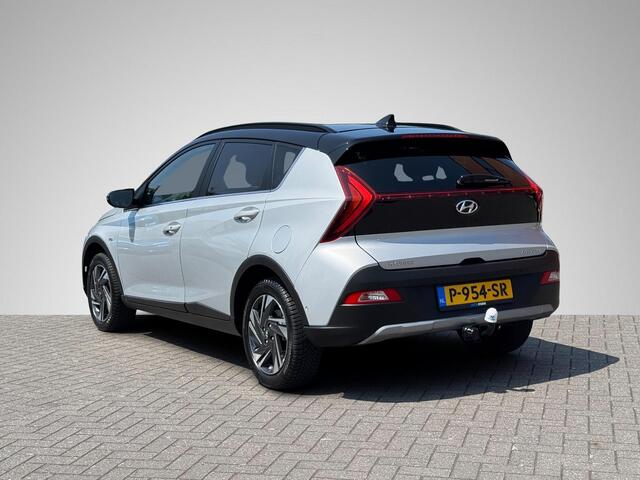 Hyundai Bayon 1.0 T-GDI Premium Automaat | Trekhaak | Navigatie | Camera | BOSE Audio | LED Koplampen | Adapt. Cruise Control | Stuur- + Stoelverwarming | Rijklaarprijs!