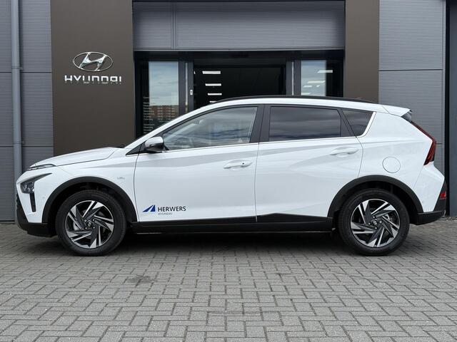 Hyundai Bayon 1.0 T-GDI Premium Automaat / Stoel- & Stuurverwarming / LED Verlichting / Climate Control / Cruise Control / Achteruitrijcamera / Parkeersensoren Voor + Achter /