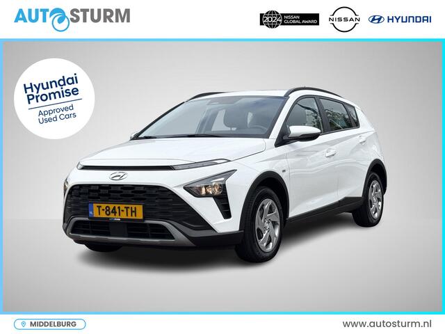 Hyundai Bayon 1.0 T-GDI i-Motion | Airconditioning | Cruise Control | Radio-MP3 Speler | Bluetooth Tel. | Elek. Ramen + Spiegels | Rijklaarprijs!