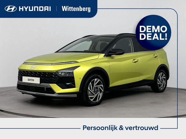Hyundai Bayon 1.0 T-GDI Premium | Climate control | Verwarmbare stoelen en stuur | Privacy glass | Navigatie