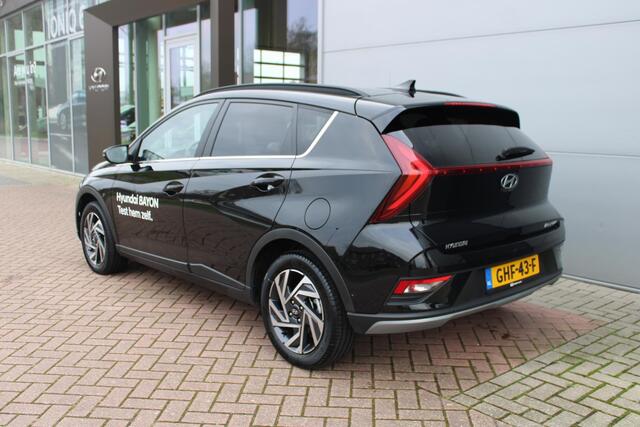Hyundai Bayon 1.0 T-GDI 100pk 48V Premium Sky DCT Automaat Airco Navi Camera Carplay Schuifdak Demo Vol!!!!