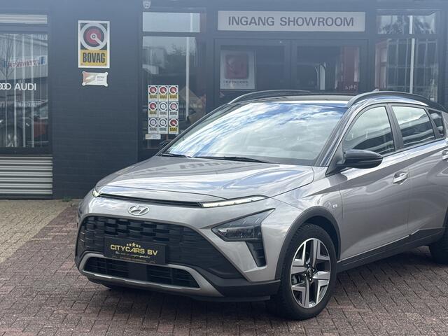 Hyundai Bayon 1.0 T-GDI Comfort hybrid 48v automaat 101 pk groot scherm navi apple carplay camera climate ctr cruise ctr lmv 1e eigenaar dealer onderhouden