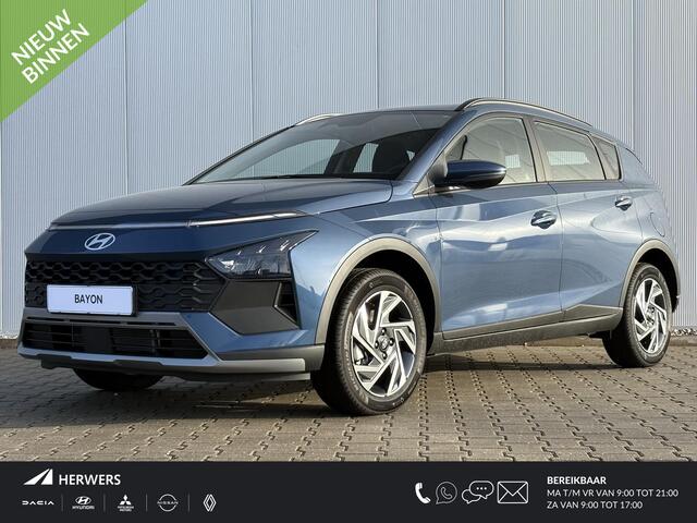 Hyundai Bayon 1.0 T-GDI Comfort / ¤ 3.000,- Voordeel Op Nieuwprijs / Prijs is een rijklaarprijs / Navigatie / Achteruitrijcamera / Airco / Cruise Control / LED Dagrijverlichting / LMV / Apple CarPaly & Android Auto /