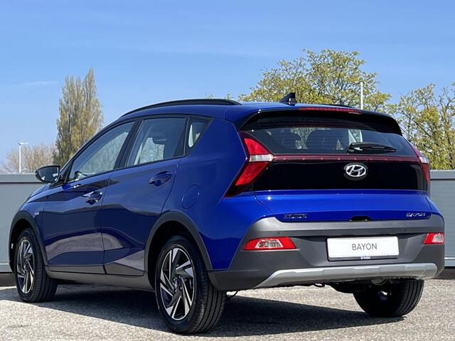 Hyundai Bayon Comfort 1.0 T-GDI 100pk AUTOMAAT | APPLE CARPLAY / ANDROID AUTO | AIRCO | ACHTERUITRIJCAMERA | PARKEERSENSOREN |