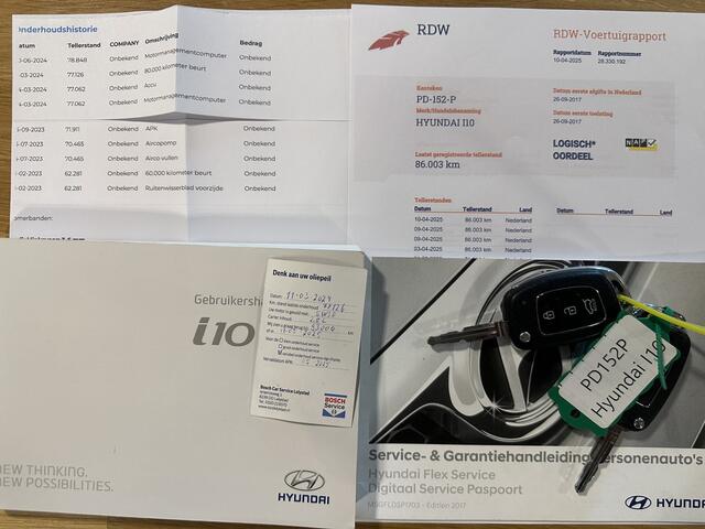 Hyundai I 10 1.0i i-Motion / 1e eigenaar / Airco / Nap / nieuwe Apk!