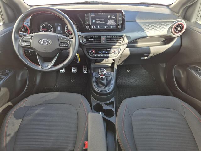 Hyundai I 10 1.0 T-GDI N Line 5-zits Handgeschakeld / Stuur-, en Stoelverwarming / / Navigatie via Apple Carplay of Android Auto / Spraakbediening / Cruise control /