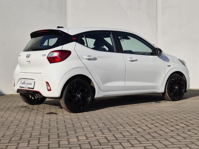 Hyundai I 10 1.0 T-GDI N Line 5-zits Handgeschakeld / Stuur-, en Stoelverwarming / / Navigatie via Apple Carplay of Android Auto / Spraakbediening / Cruise control /