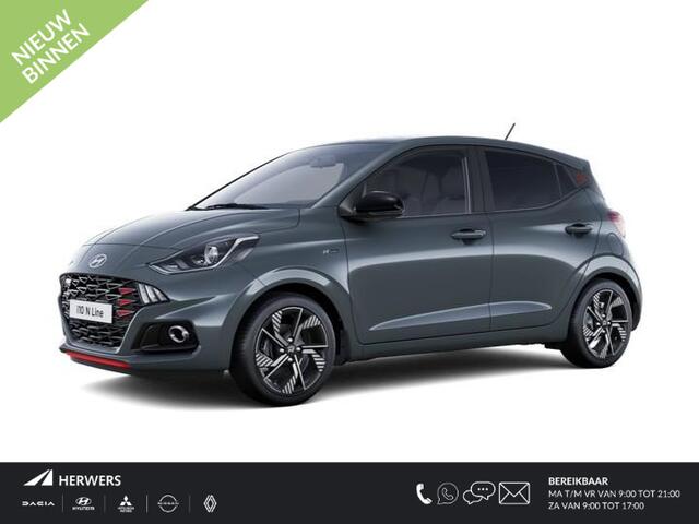 Hyundai I 10 1.0 T-GDI N Line 5-zits / ¤1000,- Voordeel Op Nieuwprijs / Rijklaarprijs / Direct Leverbaar