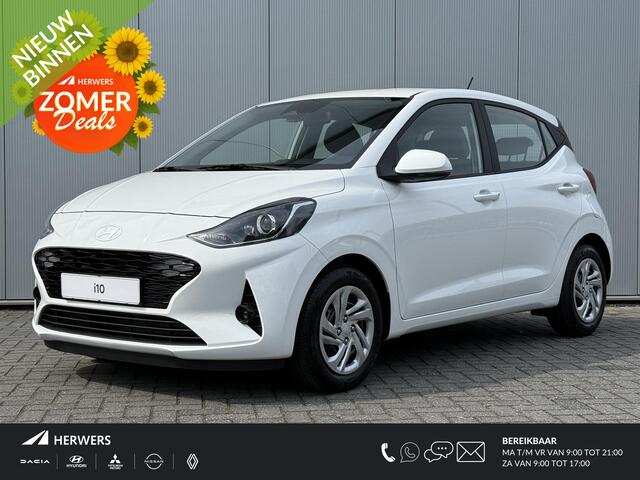 Hyundai I 10 1.0 Premium / Climate Control / Cruise Control / 8 Inch Navigatie / Parkeersensoren Achter / Snel Leverbaar! /