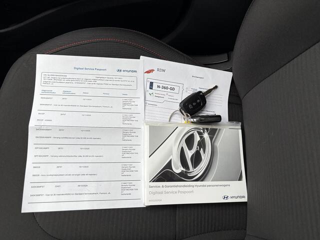 Hyundai I 10 1.0 T-GDI N Line 5-zits / Airco / Stoel-stoelverwarming / Apple CarPlay/Android auto / All-season banden / Cruise control / Navigatiesysteem full map /