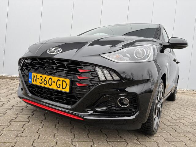 Hyundai I 10 1.0 T-GDI N Line 5-zits / Airco / Stoel-stoelverwarming / Apple CarPlay/Android auto / All-season banden / Cruise control / Navigatiesysteem full map /