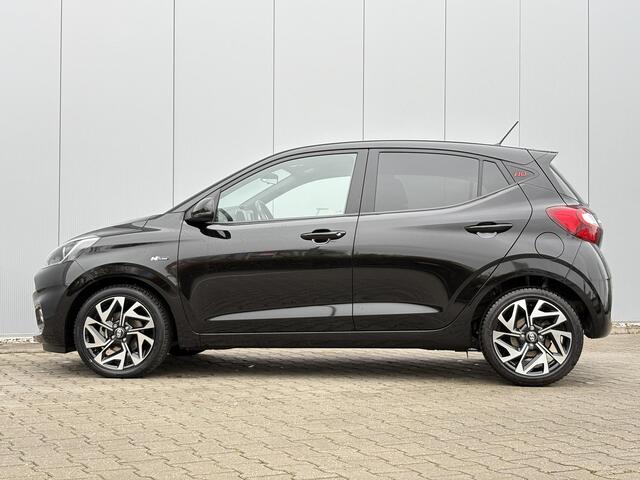 Hyundai I 10 1.0 T-GDI N Line 5-zits / Airco / Stoel-stoelverwarming / Apple CarPlay/Android auto / All-season banden / Cruise control / Navigatiesysteem full map /