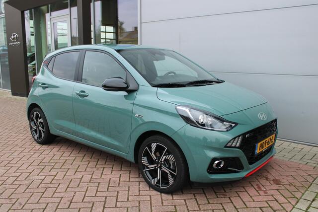 Hyundai I 10 1.0 T-GDI 90pk N Line 5-zits Turbo Airco/ECC Camera Carplay Demo Uniek Vol!!!!