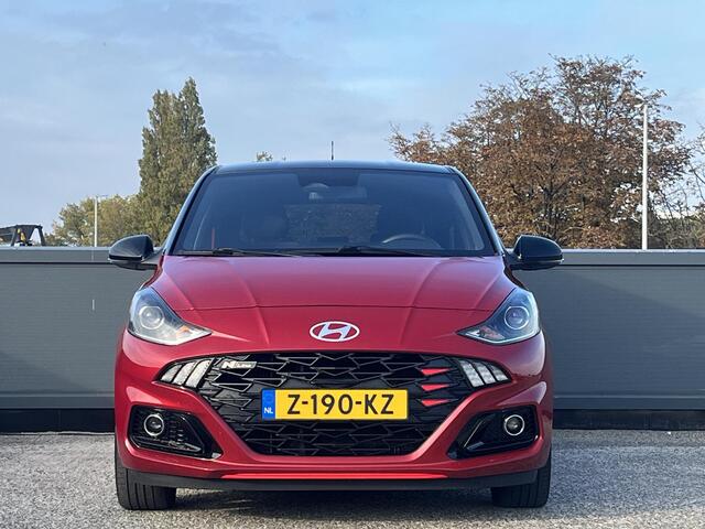 Hyundai I 10 1.0 T-GDI 100PK N Line 5-zits | Navigatie | Achteruitrijcamera | N-Line Pack | Contrasterende dakkleur | Apple Carplay & Android auto |