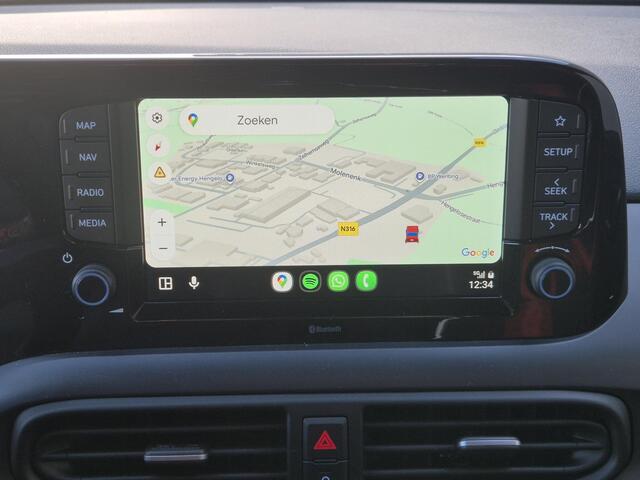 Hyundai I 10 1.0 T-GDI N Line 5-zits Handgeschakeld / Fabrieksgarantie tot 11-2028 / Allseason banden / Dealer onderhouden / Stuur-, en Stoel verwarming / Cruise control / Achteruitrijcamera / Apple Carplay Android Auto / Climate control /