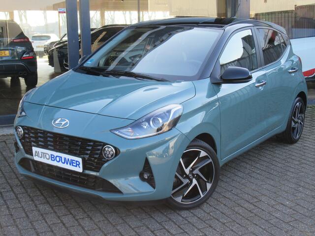 Hyundai I 10 1.2 84 PK 4 cil. Automaat Premium 1e eigen | dealer onderh | full option ! stoel + stuurverw | navi