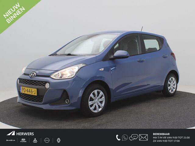 Hyundai I 10 1.0i Go! 5-deurs / Navigatie / Apple CarPlay & Android Auto / Cruise Control / All Seasonbanden / Historie bekend / Airco Climate Control / Bluetooth / LED Dagrijverlichting / Elektrische ramen rondom /