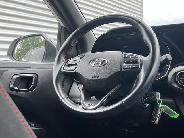 Hyundai I 10 1.0 T-GDI N Line 5-zits | Apple Carplay/Android Auto | N-Line pakket | Lichtmetalen velgen | Stoel/stuurverwarming | Achteruitrijcamera |