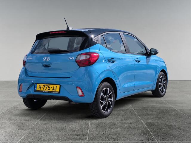 Hyundai I 10 5-deurs Premium 1.0 MPi 67pk | DAKKLEUR ZWART | CLIMA | NAVI | APPLE CARPLAY / ANDROID AUTO | 16'' BICOLOR LM-VELGEN | CAMERA | ALLSEASON BANDEN |