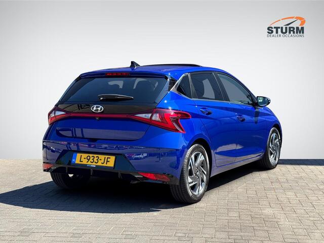 Hyundai I 20 1.0 T-GDI Premium Sky Automaat | Schuif-/Kanteldak | Stuur- + Stoelverwarming | Adapt. Cruise Control | LED Koplampen | Climate Control | BOSE Audio | Rijklaarprijs!