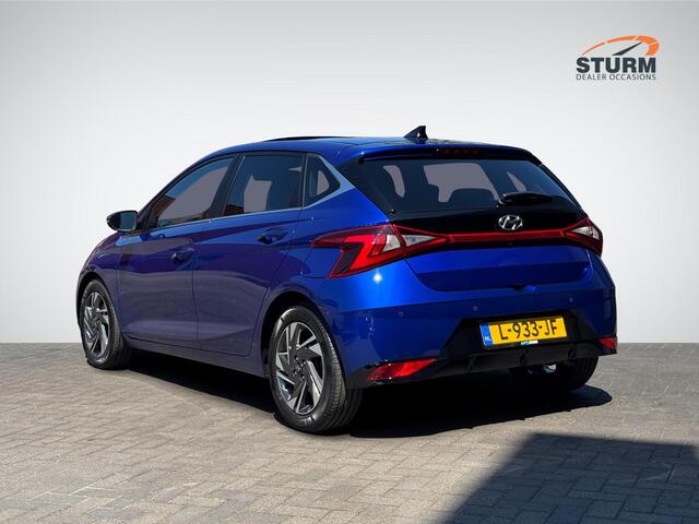 Hyundai I 20 1.0 T-GDI Premium Sky Automaat | Schuif-/Kanteldak | Stuur- + Stoelverwarming | Adapt. Cruise Control | LED Koplampen | Climate Control | BOSE Audio | Rijklaarprijs!