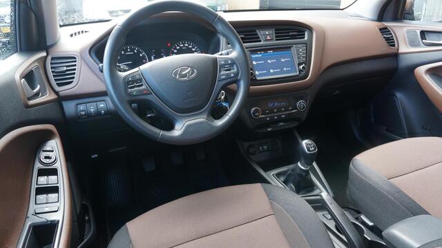 Hyundai I 20 1.0 T-GDI 101pk 5Drs Comfort Navi A-Camera LED Clima Cruise Control *1e Eigenaar* NL Auto! 50931km!