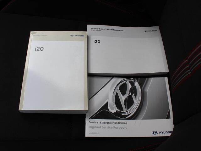 Hyundai I 20 1.0 T-GDI N Line 100PK / Navigatie + Apple Carplay/Android Auto / Achteruitrijcamera / Airco / Cruise Control / 17" Lichtmetalen Velgen /