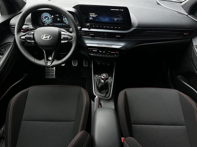 Hyundai I 20 1.0 T-GDI 100PK N Line | Full LED Verlichting | N-Line Pack | Geïntegreerde navigatiesysteem | Achteruitrijcamera | Fabrieksgarantie 01-2031 |